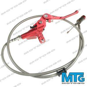 Racing Force hidraulikus kuplung piros univerzális_Racing Force hydraulic clutch red universal