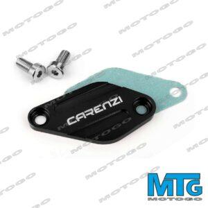 Carenzi olajpumpa takaró fedél fekete AM6 Derbi D50B EBS_Carenzi oilpump cover black AM6 Derbi D50B EBS