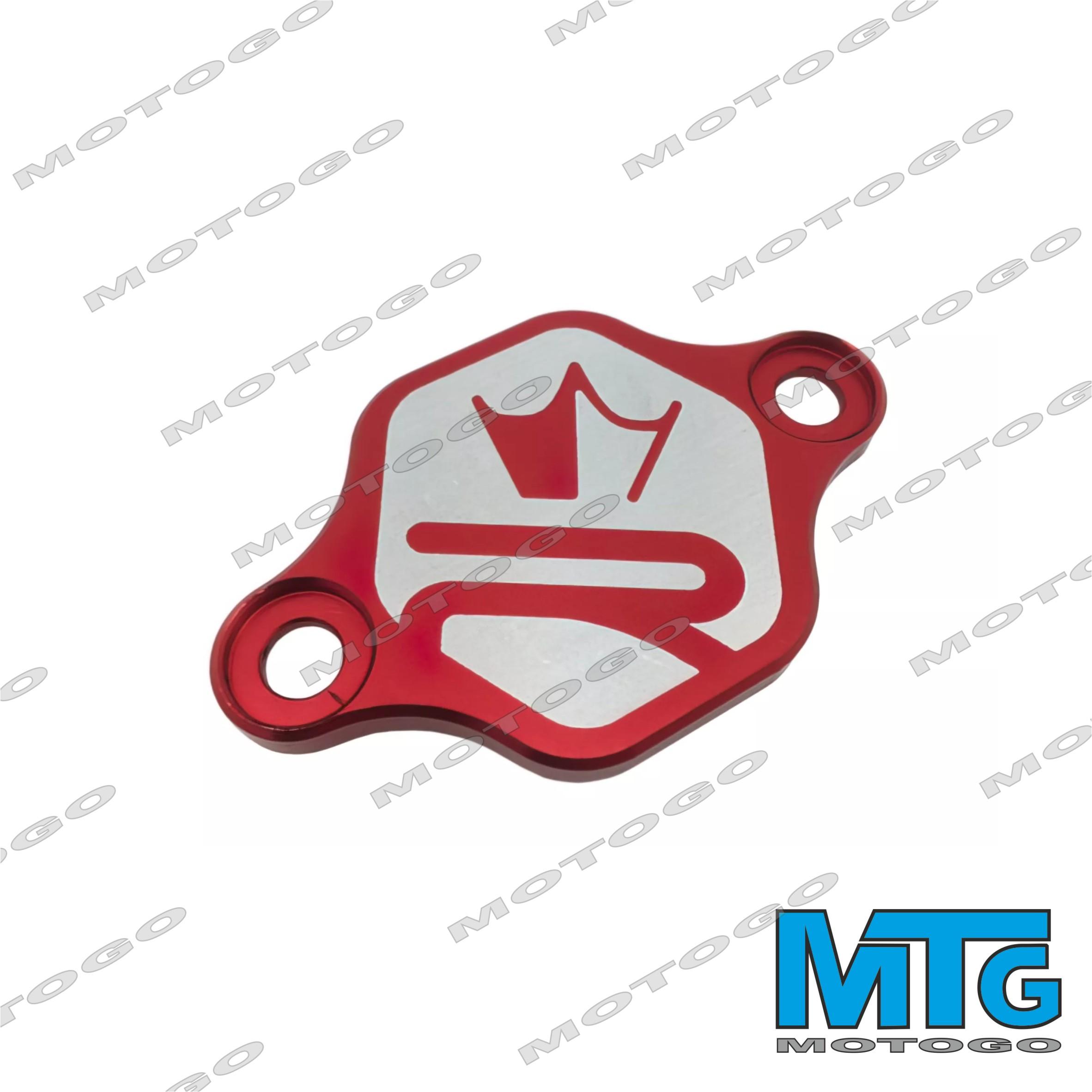 KRM olajpumpa fedel piros AM6 Derbi_KRM oil pump cover red AM6 Derbi-2