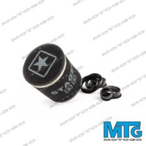 Stage6 Racing dupla retegu sporlegszuro 28-55mm fekete_Stage6 Racing double layer airfilter 28-55mm black