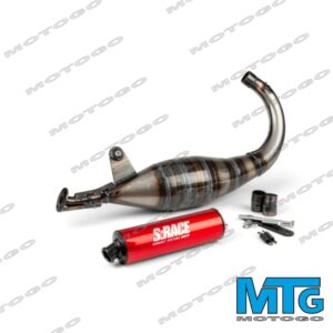 MVT S-Race tuning kipufogo rendszer 70-90cc AM6_MVT S-Race tuning exhaust 70-90cc AM6