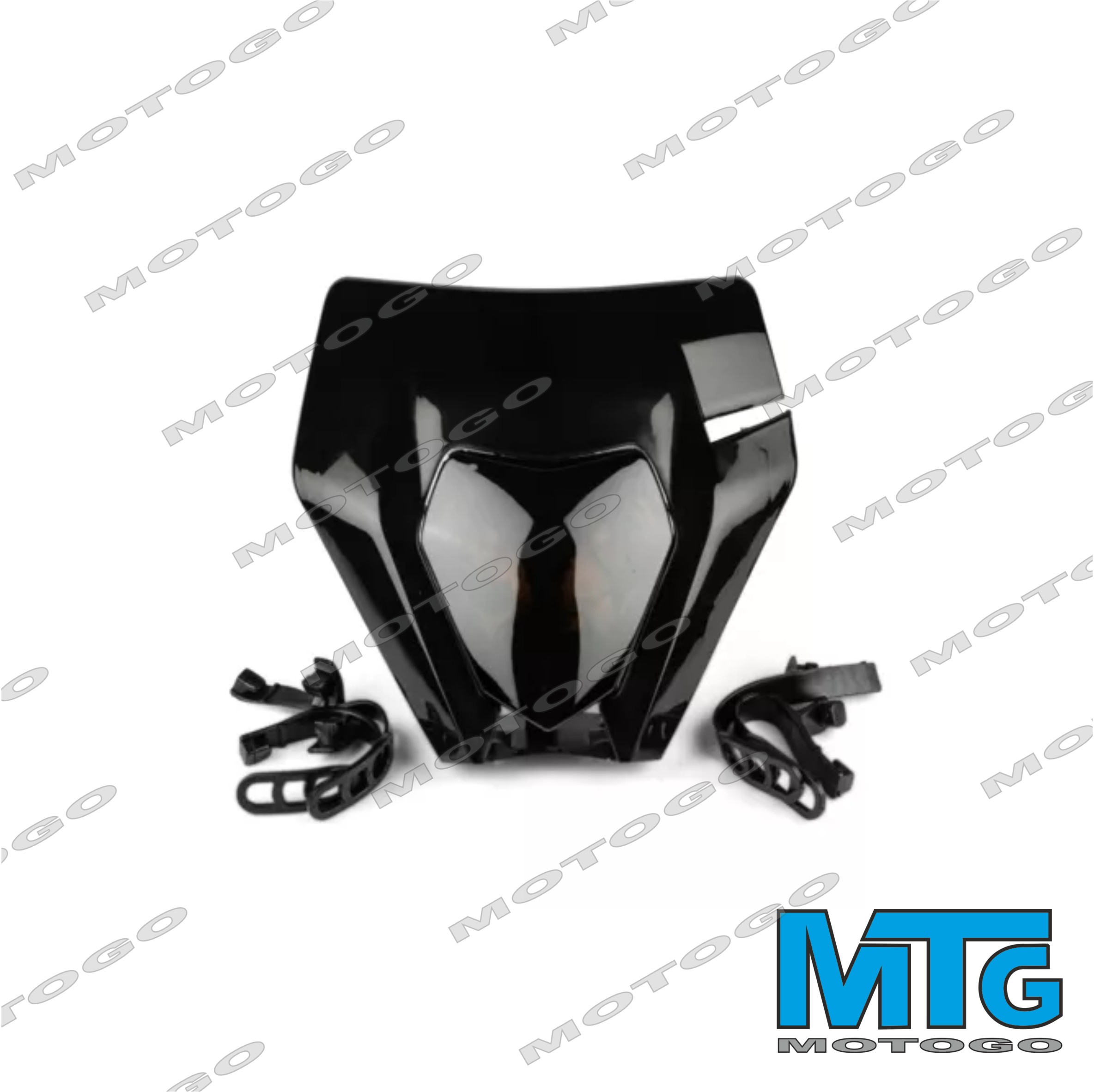 STR8 EXC fejidom fekete sötetitett halogen_STR8 EXC headlight tinted black halogen