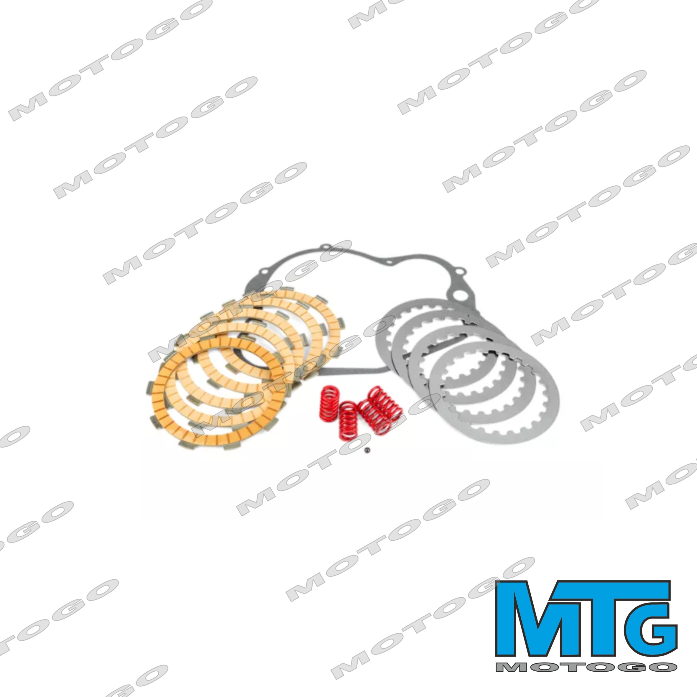 KRM verseny kuplunglamella szett AM6 hard piros_KRM racing clutch discs kit AM6 hard red